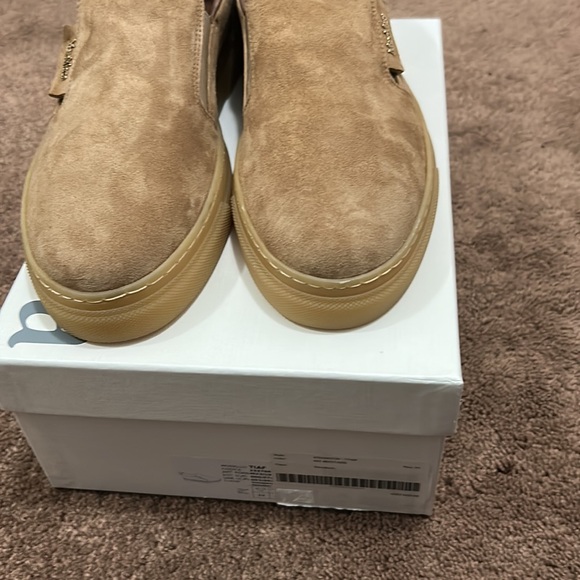 MaxMara women suede shoes size 11 - Picture 6 of 7